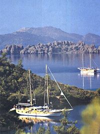sailing on the route of St. Paul